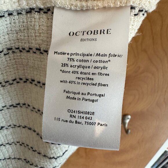 Sezane Men Textured Shirt Size XL - Picture 4 of 5